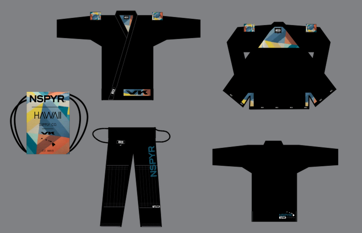 VK X NSPYR TRI-COLOR – VANDAL KIMONOS