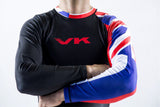HISTATE HAWAIIAN FLAG RASHGUARD