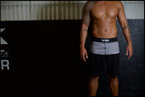 GRAPPLE TECH 2.0 PERFORMANCE SHORT / GRAY SKIES